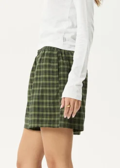 Sets & Co-Ords|Shorts<Afends Ghost - Boxer Short Oil Green