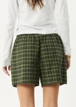 Sets & Co-Ords|Shorts<Afends Ghost - Boxer Short Oil Green