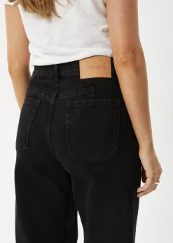 Jeans<Afends Gigi  - Denim Flared Jean Washed Black