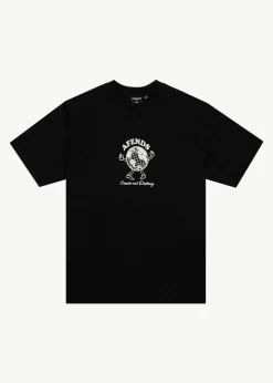 T-Shirts<Afends Global - Retro Tee Black