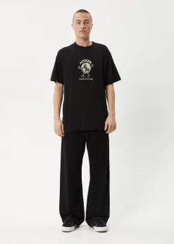 T-Shirts<Afends Global  - Retro Tee Black