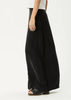 Sets & Co-Ords|Skirts<Afends Grace  - Cupro Maxi Skirt Black
