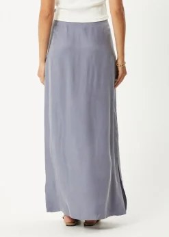 Sets & Co-Ords|Skirts<Afends Grace  - Cupro Maxi Skirt Marlin