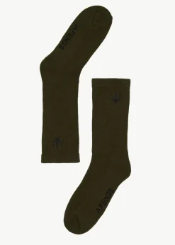 Accessories|Accessories<Afends Happy  - Socks One Pack Military