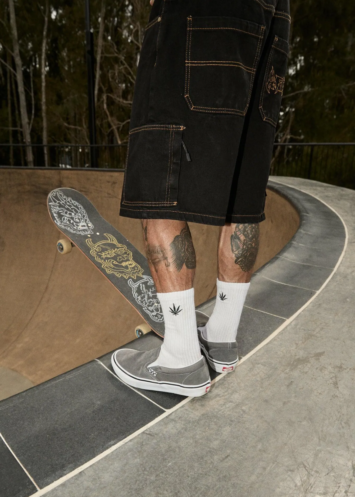 Accessories|Accessories<Afends Happy - Socks One Pack White