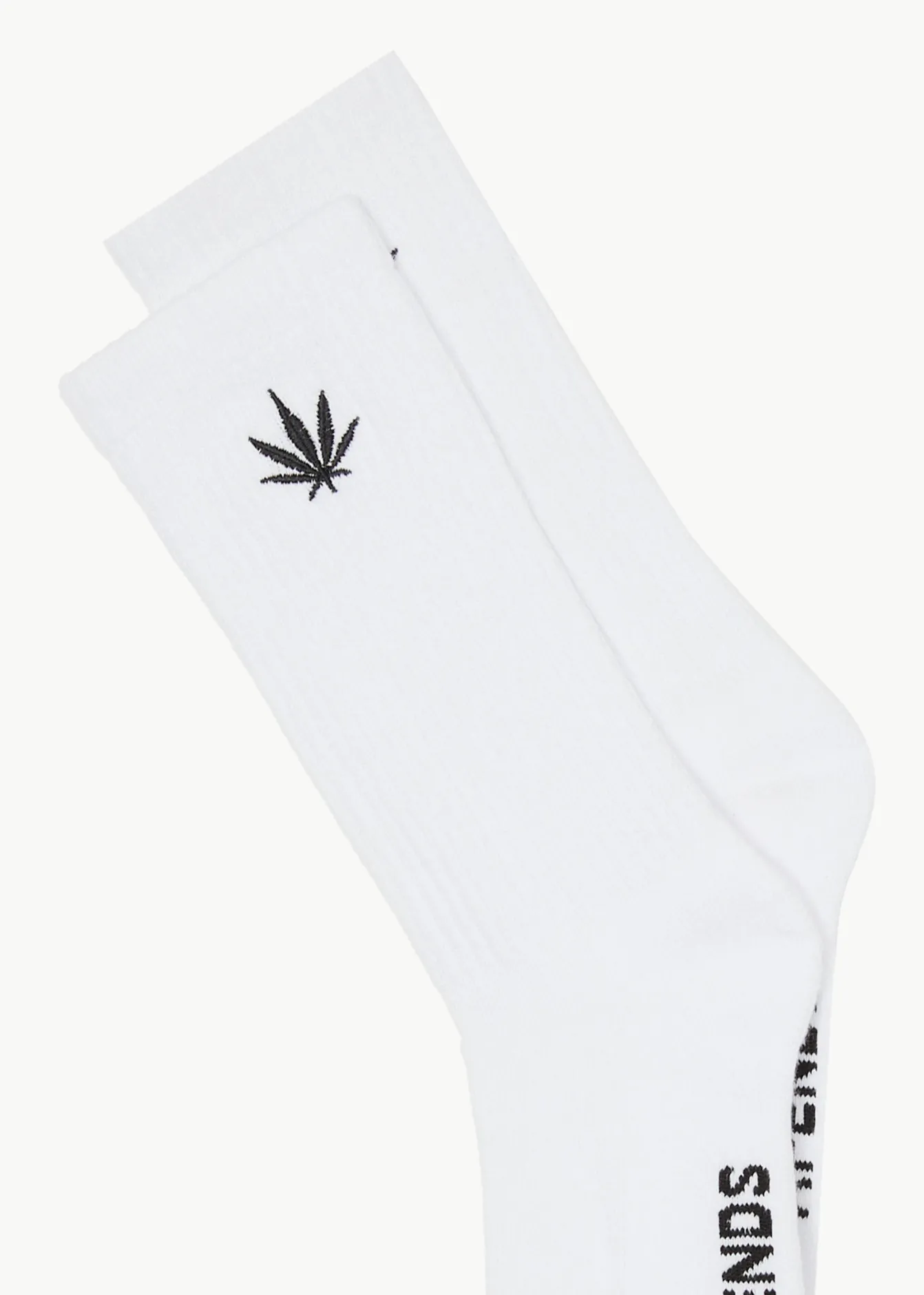 Accessories|Accessories<Afends Happy - Socks One Pack White