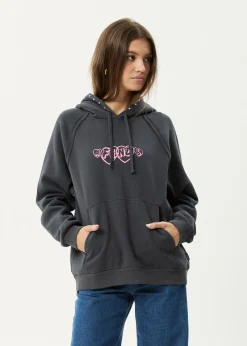 Outerwear<Afends Hardware  -  Hoodie Charcoal