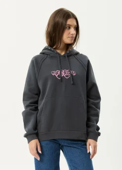Outerwear<Afends Hardware  -  Hoodie Charcoal