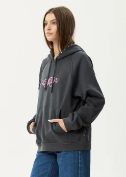 Outerwear<Afends Hardware - Hoodie Charcoal