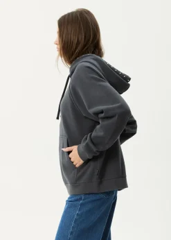 Outerwear<Afends Hardware - Hoodie Charcoal
