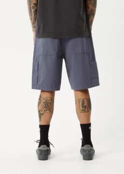 Shorts<Afends Harper  - Canvas Workwear Short 20" Marlin