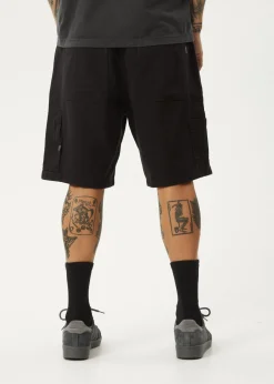 Shorts<Afends Harper  - Workwear Short 22" Black