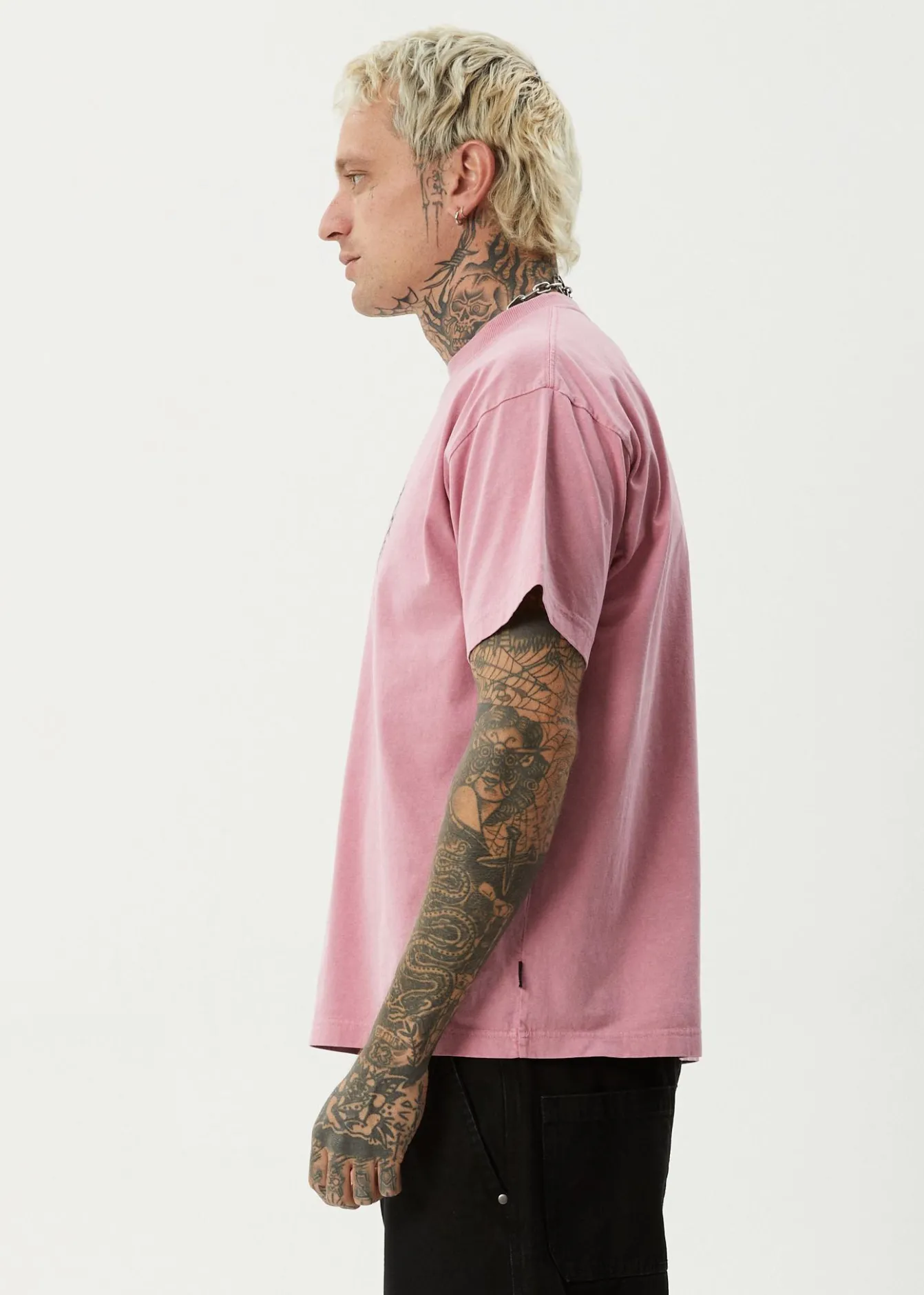 T-Shirts|Tees & Shirts<Afends Heavy Petal - Heavyweight Boxy Tee Washed Marrakesh