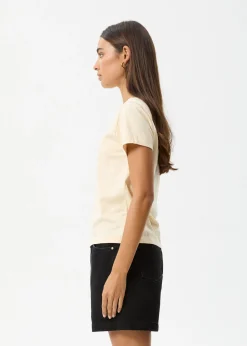 Tees & Shirts<Afends Heidi  - Regular Tee Sand