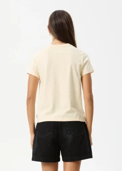 Tees & Shirts<Afends Heidi  - Regular Tee Sand