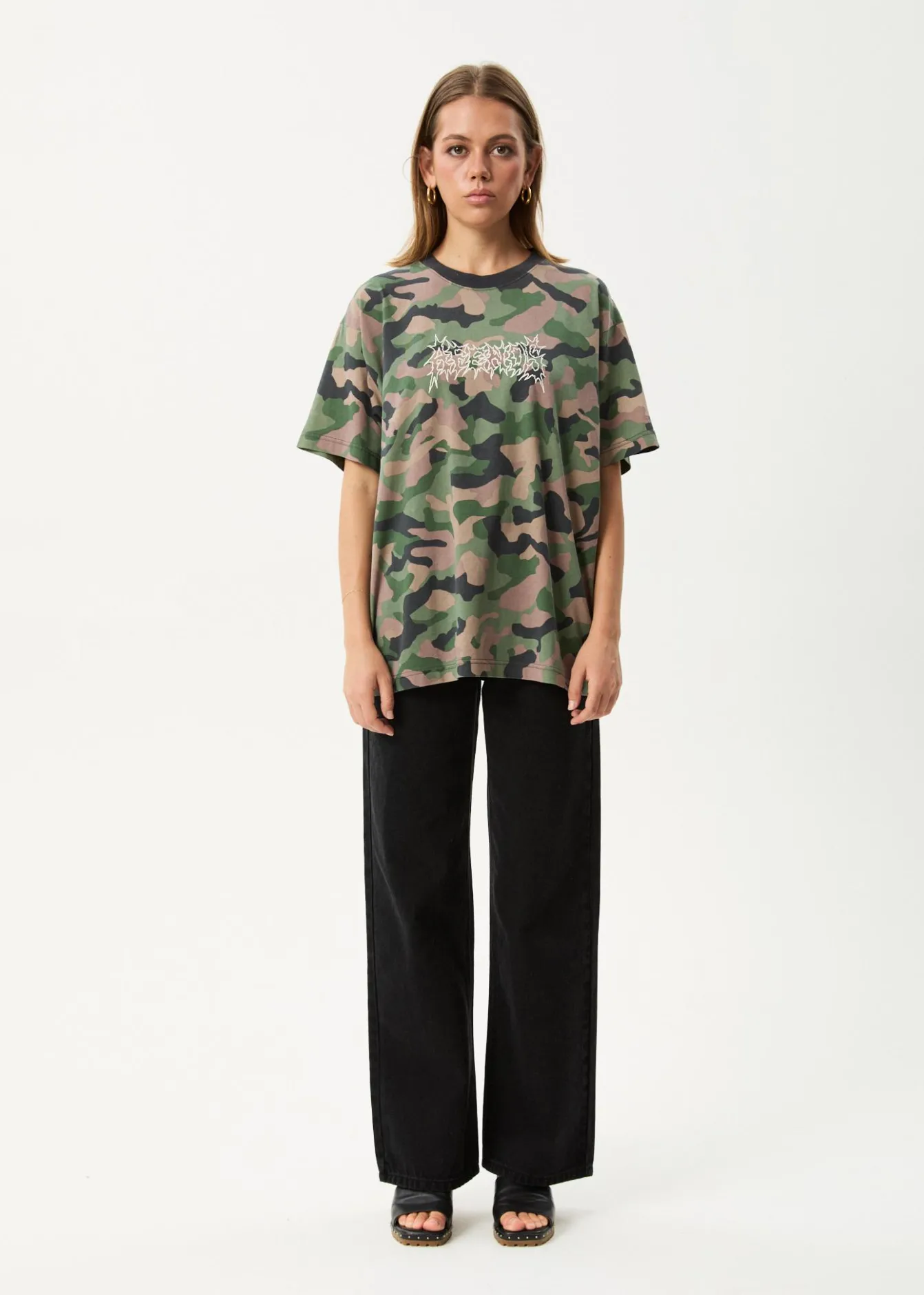 T-Shirts|Tees & Shirts<Afends - Boxy Tee Hidden