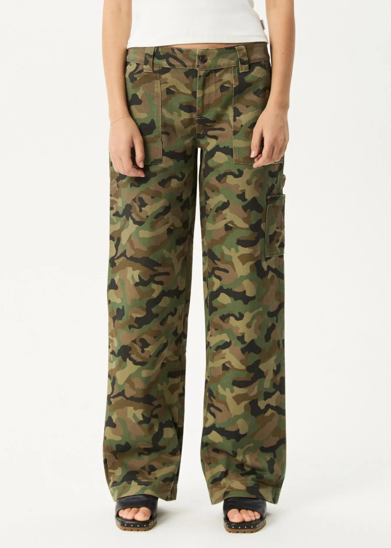 Pants|Sets & Co-Ords<Afends Lexi - Low Rise Workwear Pant Hidden