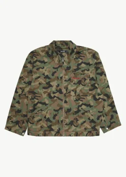 Sets & Co-Ords|Outerwear<Afends Oracle  - Workwear Jacket Hidden