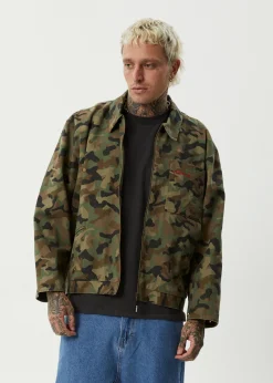 Sets & Co-Ords|Outerwear<Afends Oracle  - Workwear Jacket Hidden