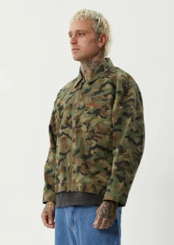 Sets & Co-Ords|Outerwear<Afends Oracle  - Workwear Jacket Hidden