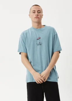 T-Shirts<Afends High Priority  - Boxy Tee Ocean Spray