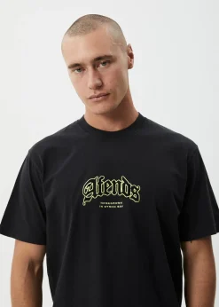 T-Shirts<Afends Home  - Retro Tee Stone Black