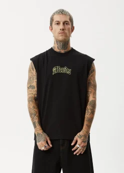 Sleeveless<Afends Home - Sleeveless Tee Black