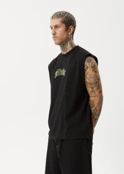 Sleeveless<Afends Home - Sleeveless Tee Black