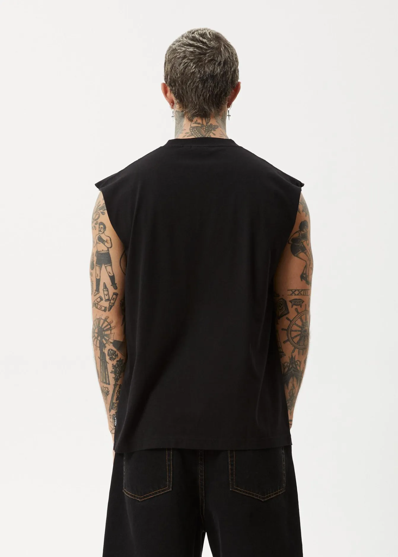 Sleeveless<Afends Home - Sleeveless Tee Black