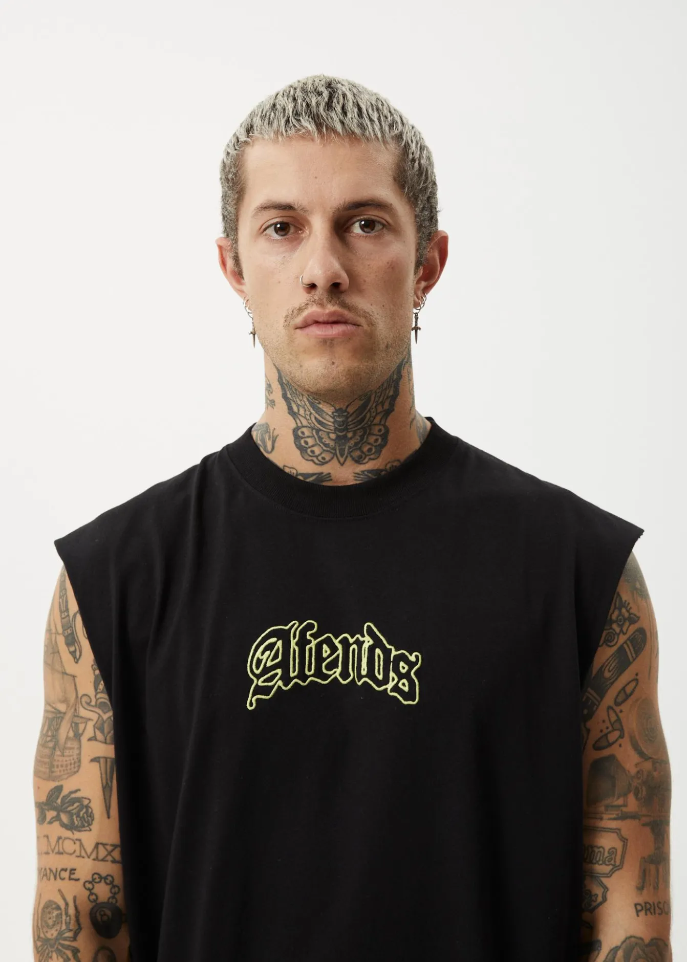 Sleeveless<Afends Home - Sleeveless Tee Black