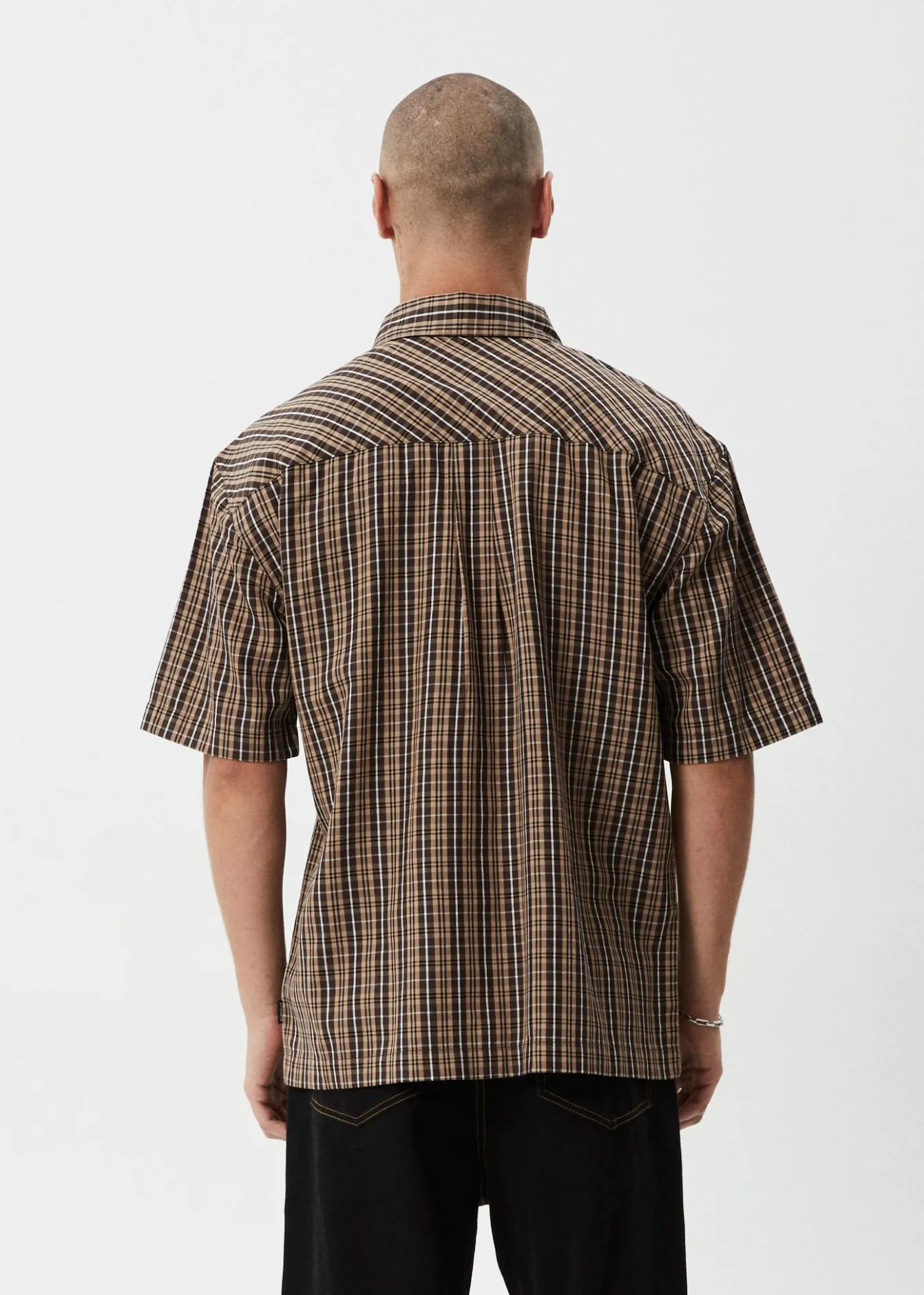 Shirts|Tees & Shirts<Afends Hometown - Short Sleeve Shirt Coffee
