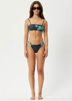 Swimwear<Afends House Of Darwin  - Bikini Bottoms Charcoal Floral