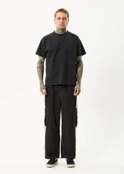 Pants<Afends House Related  - Cargo Pant Black