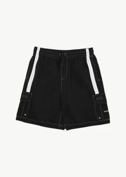 Boardshorts<Afends House Related - Cargo Swim Short 20" Black