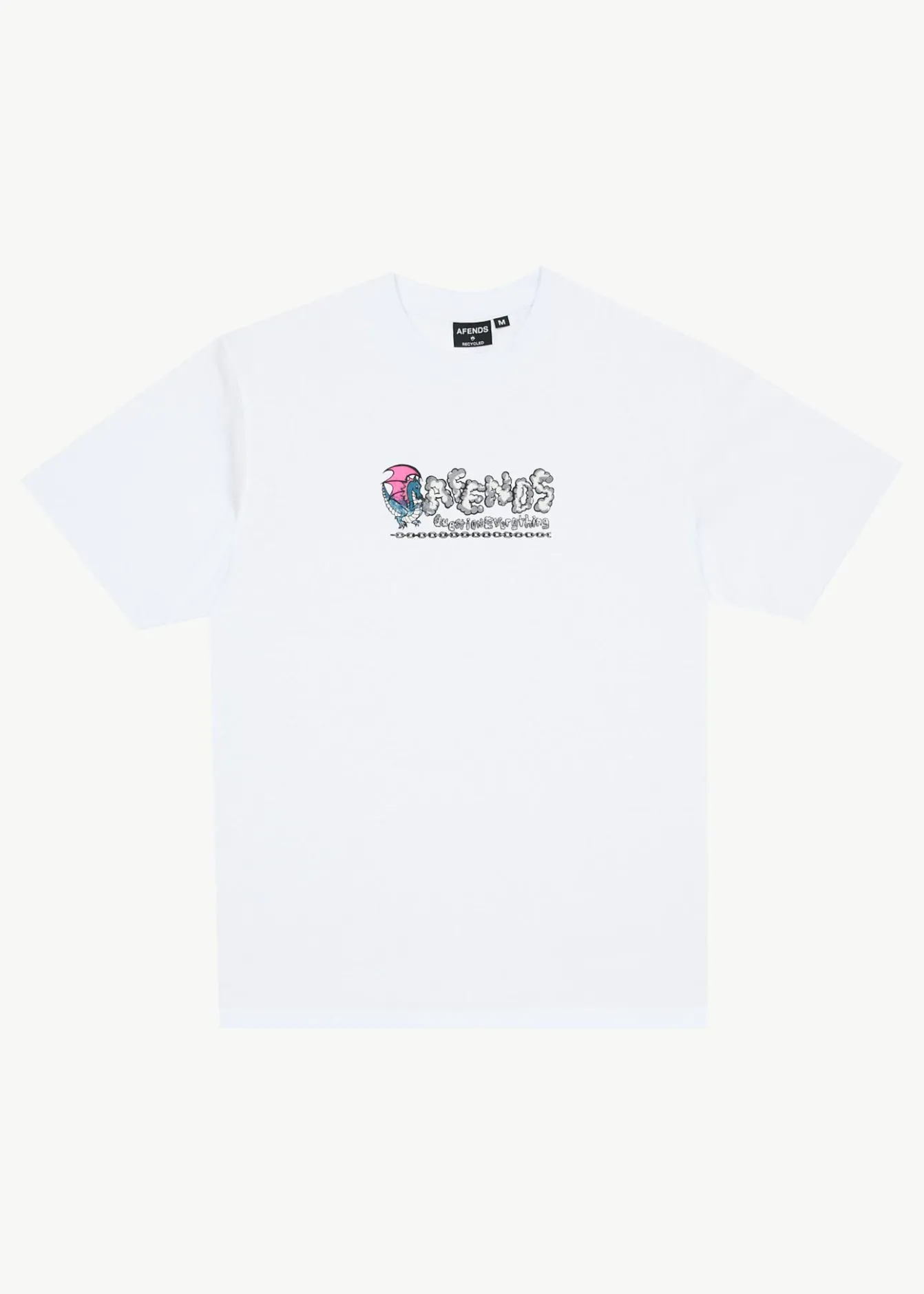 T-Shirts<Afends Huffenpuff - Retro Tee White