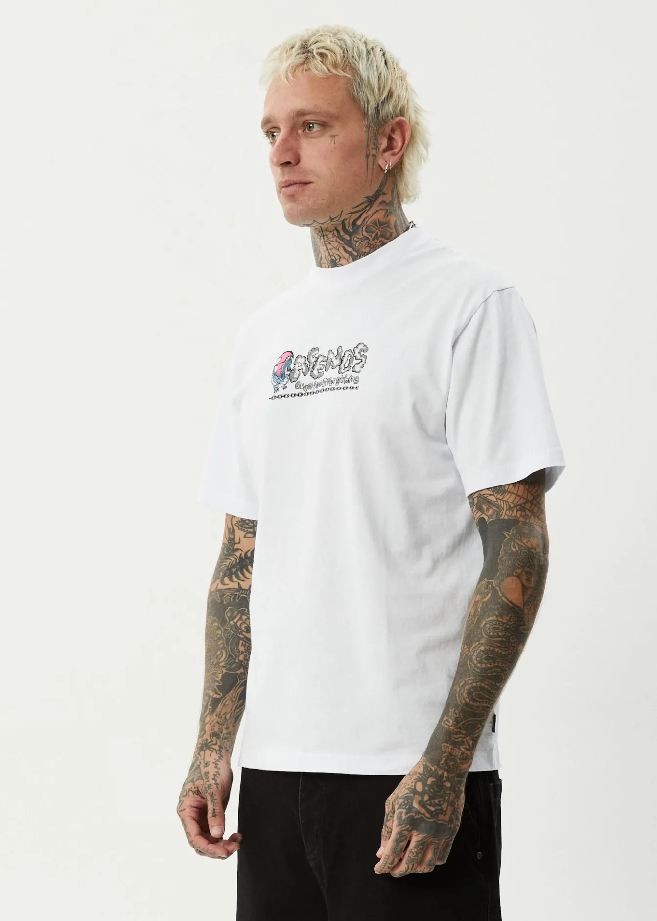 T-Shirts<Afends Huffenpuff - Retro Tee White