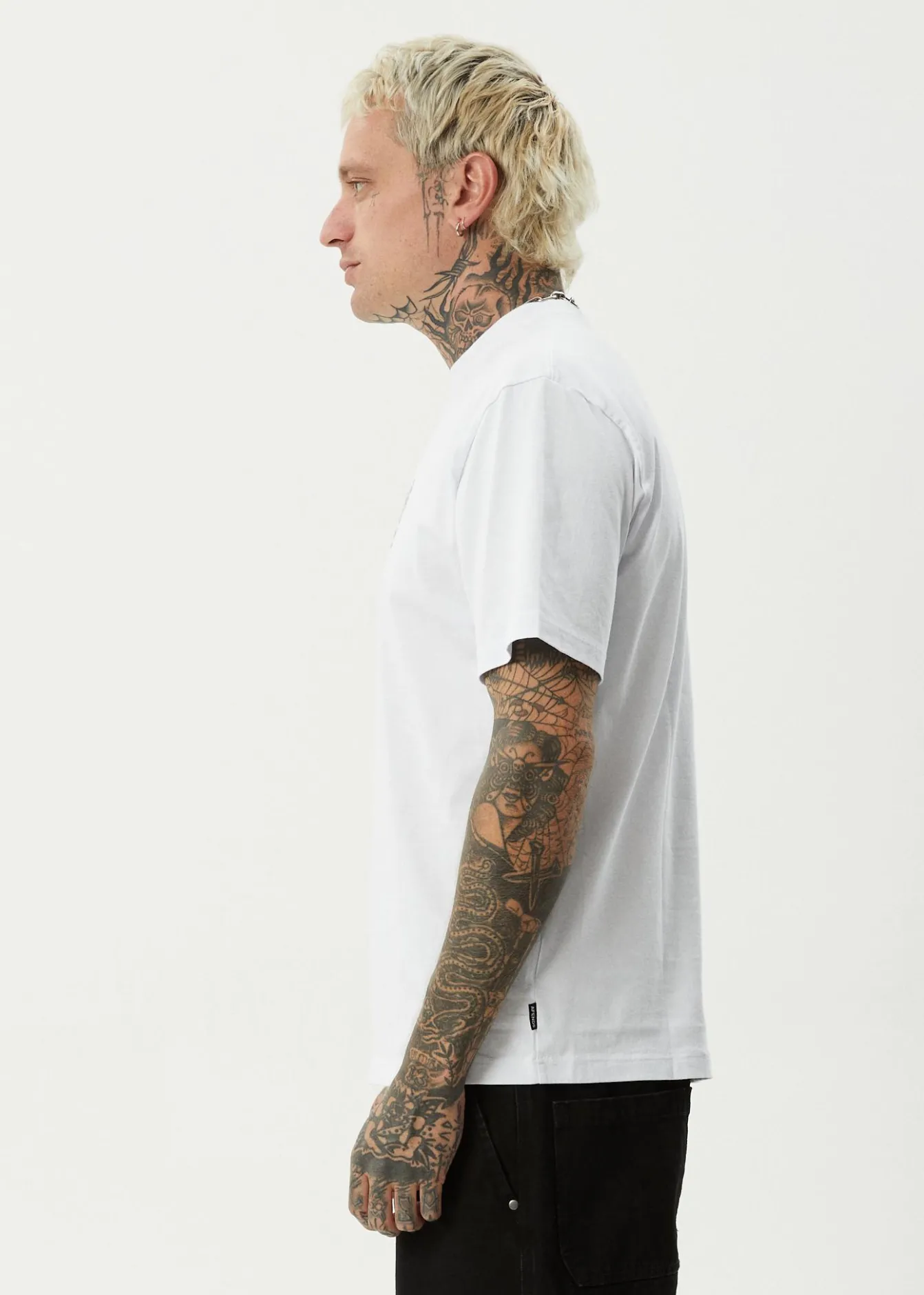 T-Shirts<Afends Huffenpuff - Retro Tee White