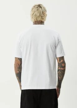 T-Shirts<Afends Huffenpuff - Retro Tee White