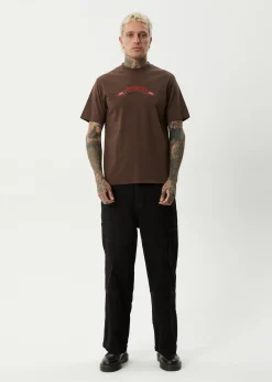 T-Shirts<Afends Ink  - Retro Tee Coffee