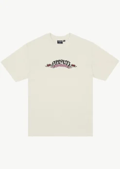 T-Shirts<Afends Ink  - Retro Tee Moonbeam