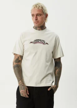 T-Shirts<Afends Ink - Retro Tee Moonbeam
