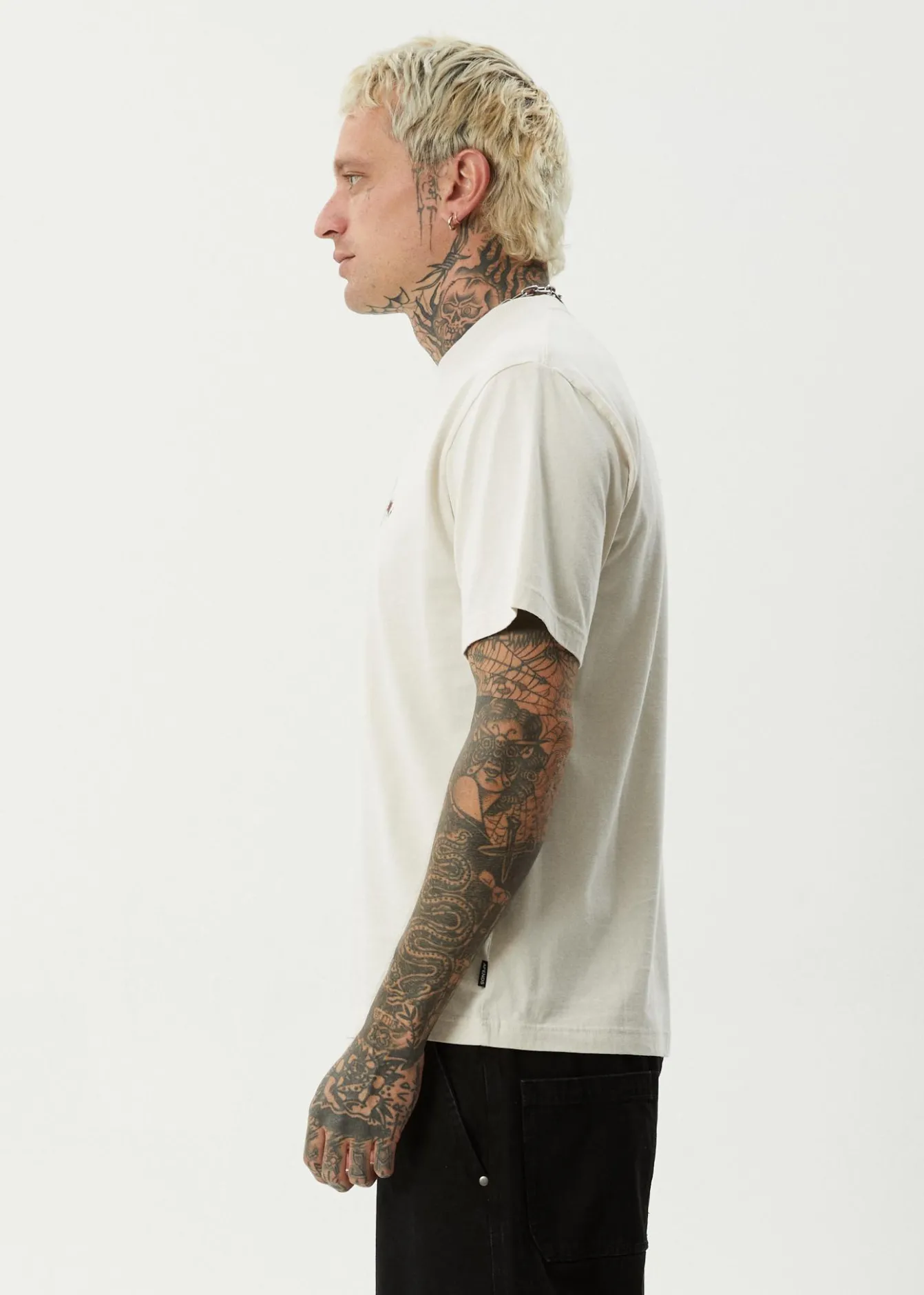 T-Shirts<Afends Ink - Retro Tee Moonbeam