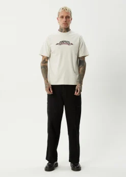 T-Shirts<Afends Ink - Retro Tee Moonbeam