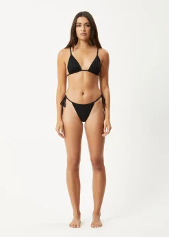 Swimwear<Afends Isla  - Bikini Top Black