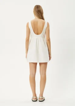 Essentials|Dresses<Afends Jesse - Mini Dress White