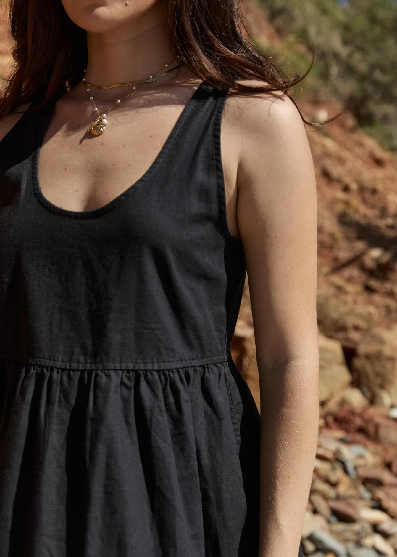 Essentials|Dresses<Afends Jesse - Mini Dress Black
