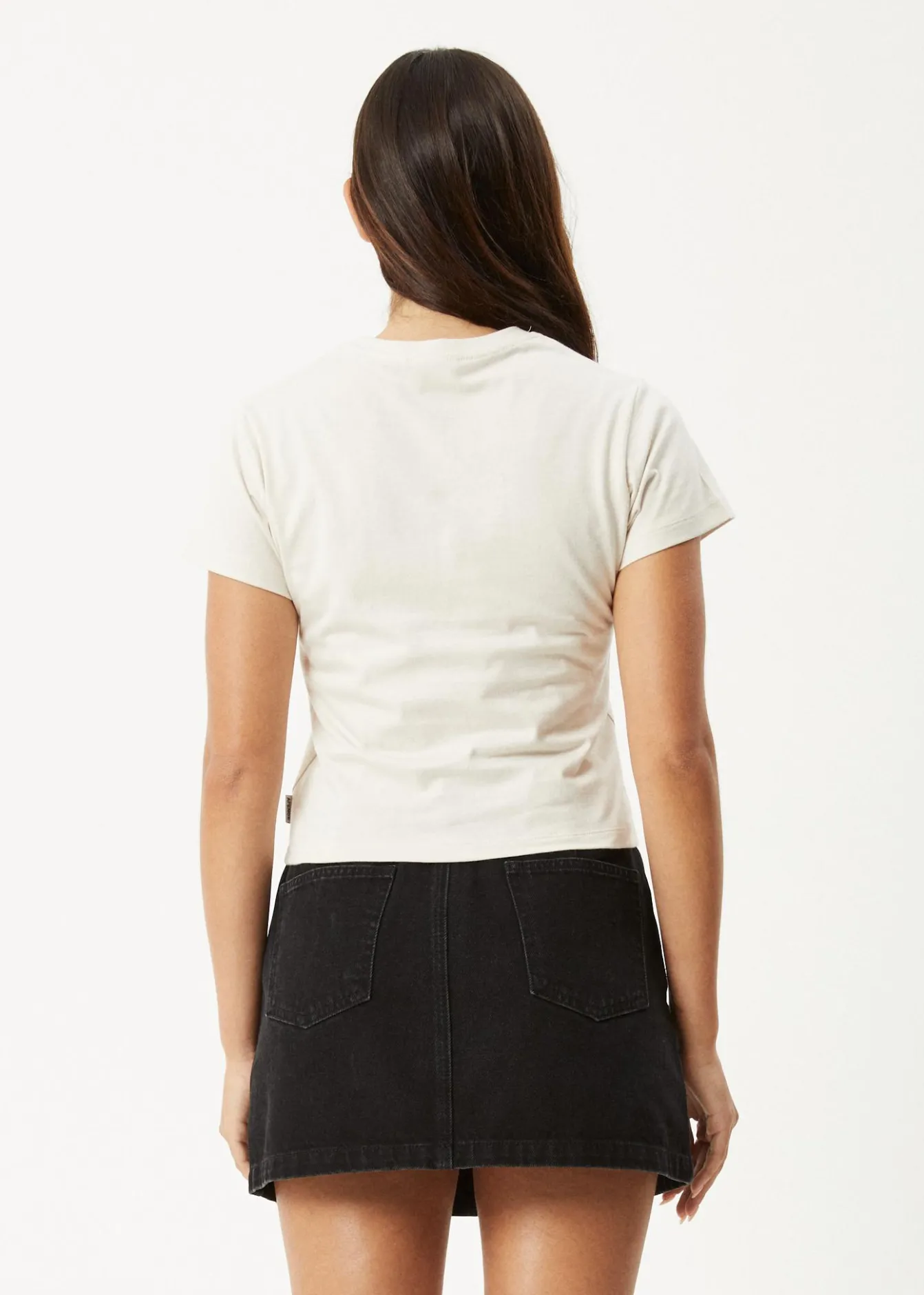 Tees & Shirts<Afends Karlee - Baby Tee Moonbeam