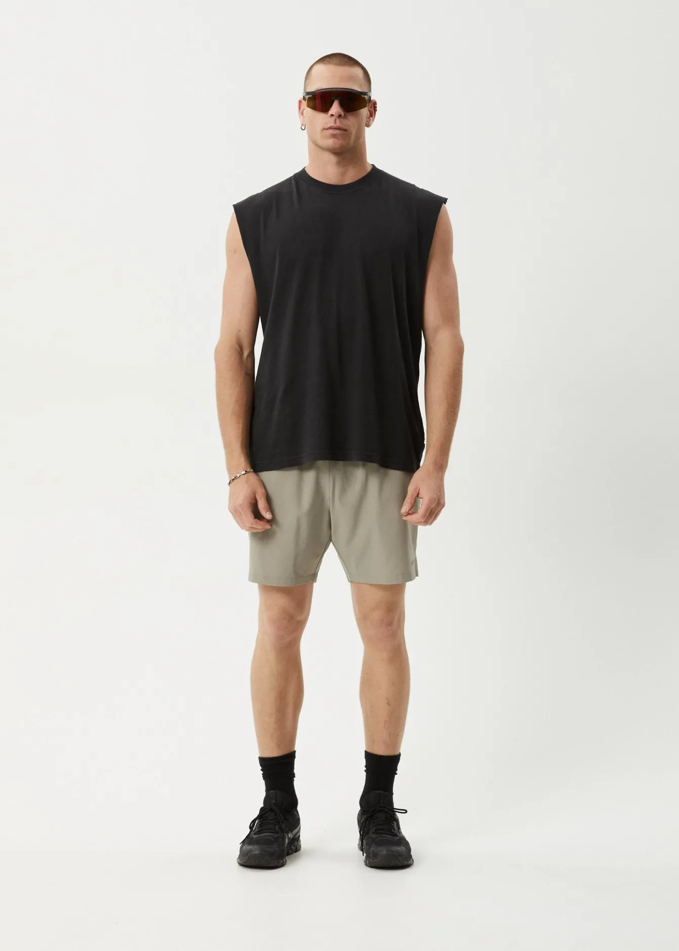 Shorts<Afends Kettle-Ish - Performance Short 18" Olive