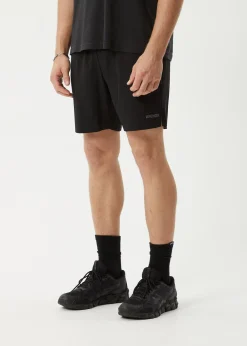Shorts<Afends Kettle-Ish  - Performance Short 18" Black