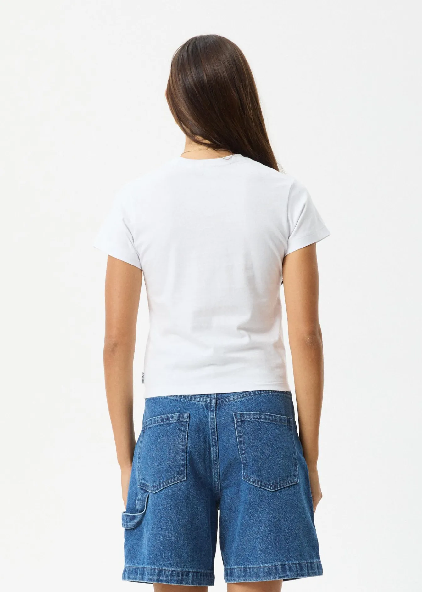 Tees & Shirts<Afends Keyhole - Baby Tee White